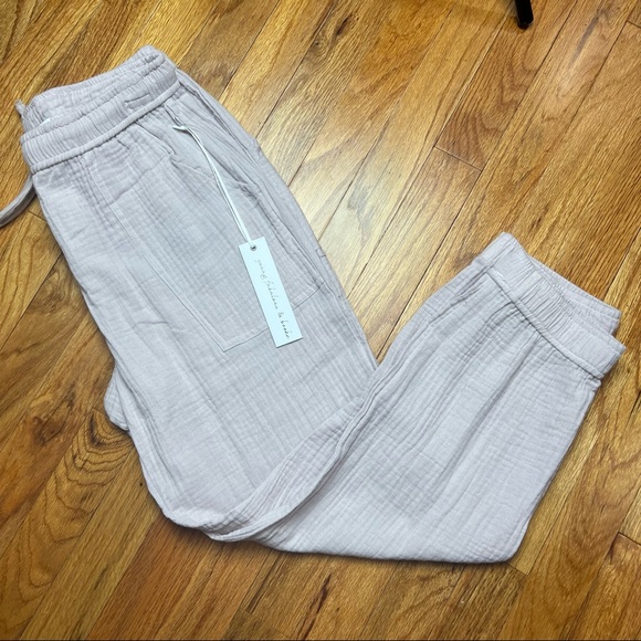 Young Fabulous & Broke Pants - NWT Young fabulous & broke light pink cotton joggers